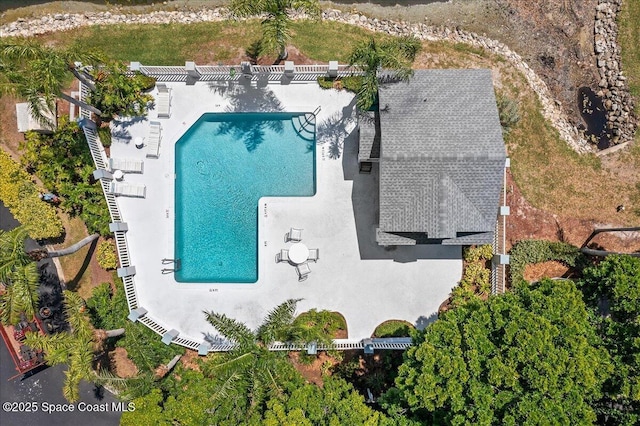 505 Tradewinds Dr, Indian Harbour Beach, FL 32937 - aerial view
