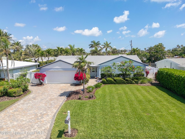 190 Harwood Ave, Satellite Beach, FL 32937 - single story home with driveway and a garage