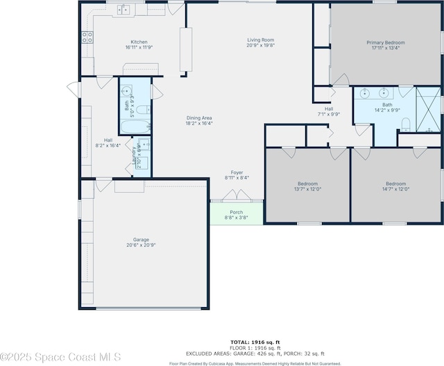 190 Harwood Ave, Satellite Beach, FL 32937 - room layout