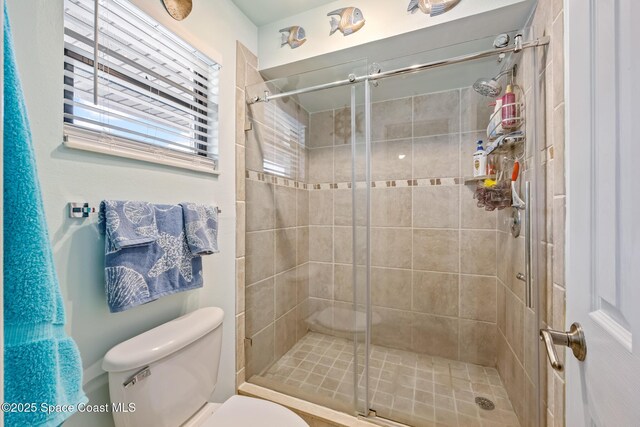 412 Sailfish Ave Unit 16, Cape Canaveral, FL 32920 - full bath with a stall shower and toilet