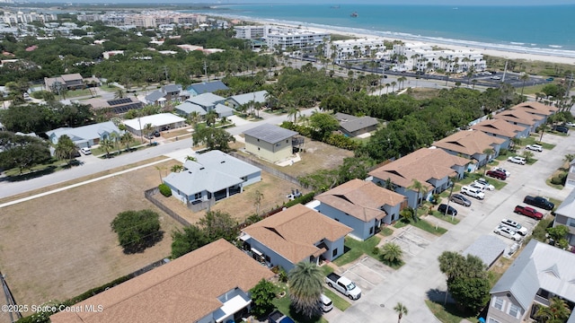 412 Sailfish Ave Unit 16, Cape Canaveral, FL 32920 - aerial view of residential area with expansive beach