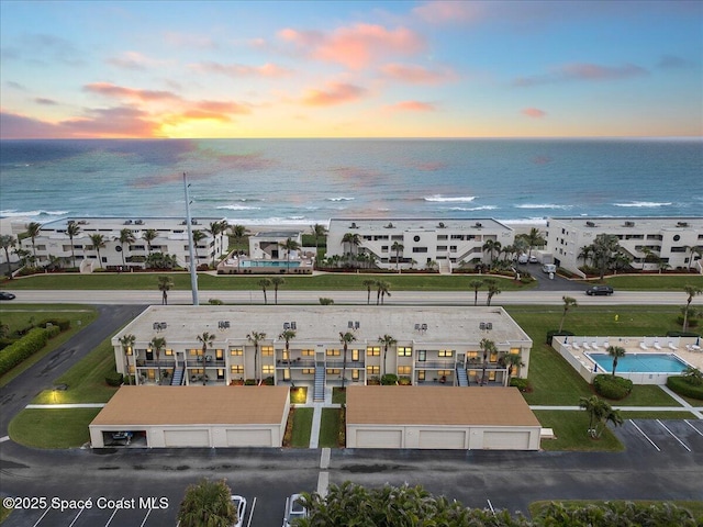 1950 Atlantic St Unit 223, Melbourne Beach, FL 32951 - aerial view at dusk of a water view