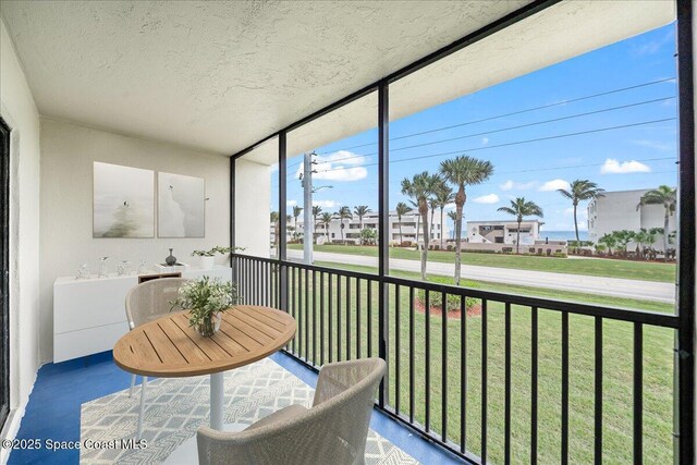 1950 Atlantic St Unit 223, Melbourne Beach, FL 32951 - sunroom / solarium featuring plenty of natural light