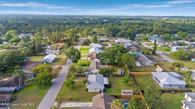 5970 Coker Ave, Cocoa, FL 32927 - view of property location with nearby suburban area and a heavily wooded area