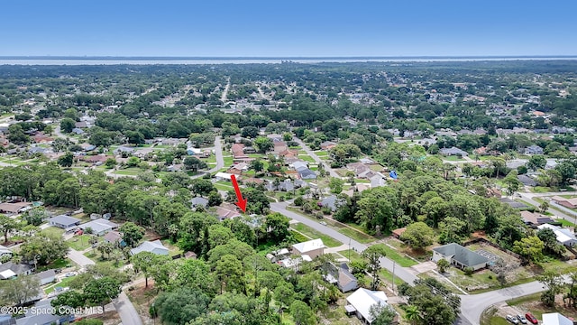 5280 Curtis Blvd, Cocoa, FL 32927 - aerial view of property's location featuring nearby suburban area