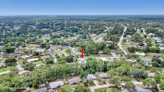 5280 Curtis Blvd, Cocoa, FL 32927 - aerial view of property's location with nearby suburban area