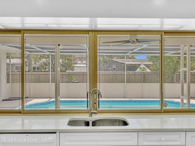 5118 Adams St, Hollywood, FL 33021 - doorway to outside with a sink