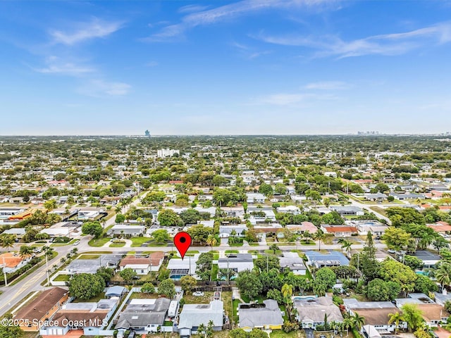 5118 Adams St, Hollywood, FL 33021 - bird's eye view with a residential view