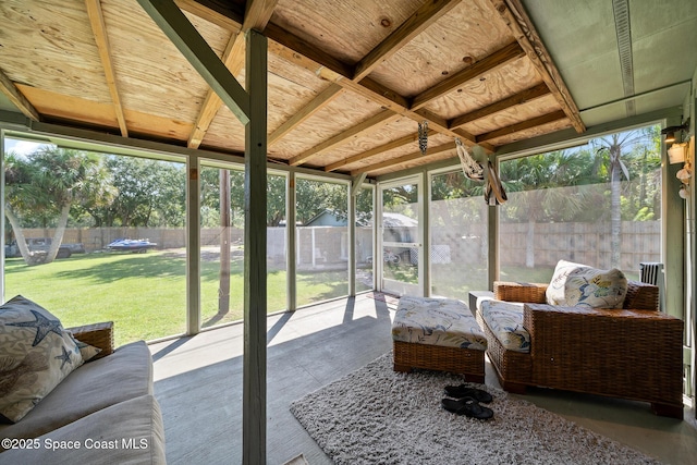 9633 Honeysuckle Dr, Sebastian, FL 32976 - sunroom featuring a healthy amount of sunlight