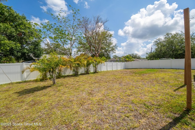 1265 Giralda Cir NW, Palm Bay, FL 32907 - view of yard
