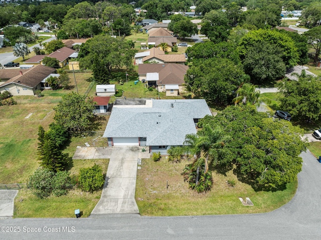 1554 Nona St NE, Palm Bay, FL 32907 - aerial perspective of suburban area
