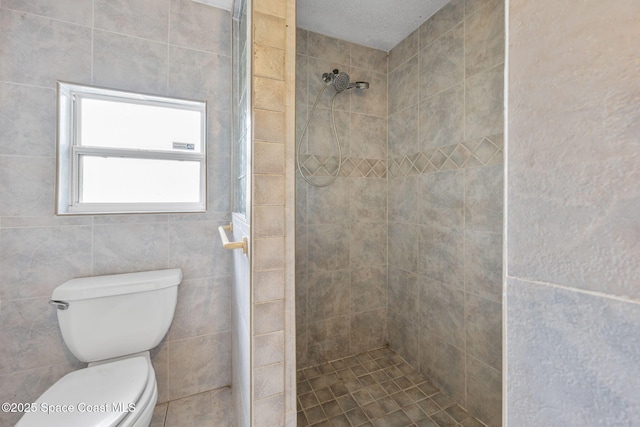 1554 Nona St NE, Palm Bay, FL 32907 - bathroom with toilet and tiled shower