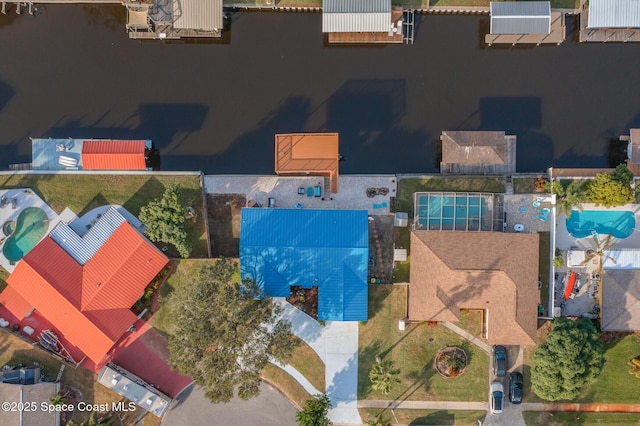 drone / aerial view