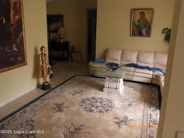 1412 Napanee St NW, Palm Bay, FL 32907 - living room featuring baseboards