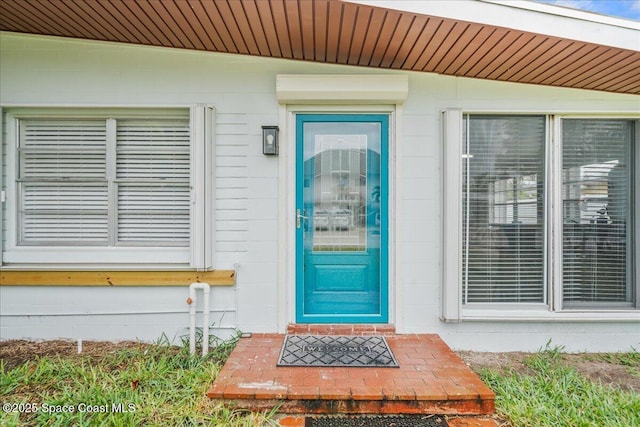 215 Jefferson Ave, Cape Canaveral, FL 32920 - view of property entrance