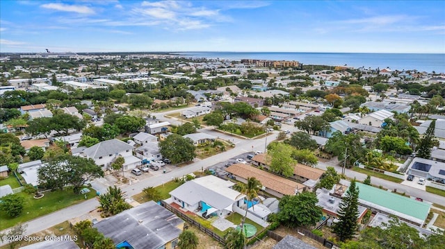215 Jefferson Ave, Cape Canaveral, FL 32920 - aerial perspective of suburban area with a nearby body of water