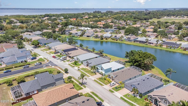 730 Sunset Lakes Dr, Merritt Island, FL 32953 - aerial view of property's location featuring nearby suburban area and a nearby body of water