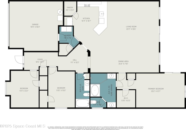730 Sunset Lakes Dr, Merritt Island, FL 32953 - room layout
