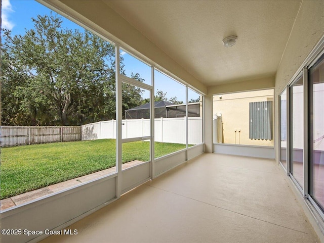 354 Dryden Cir, Cocoa, FL 32926 - view of unfurnished sunroom