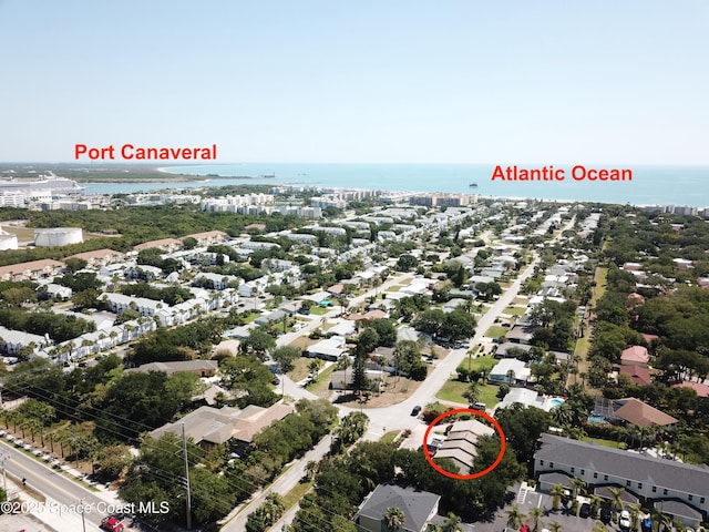 113 Harbor Dr, Cape Canaveral, FL 32920 - drone / aerial view of a nearby body of water