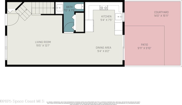 113 Harbor Dr, Cape Canaveral, FL 32920 - view of room layout