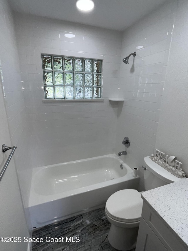 113 Harbor Dr, Cape Canaveral, FL 32920 - full bath with vanity and  shower combination