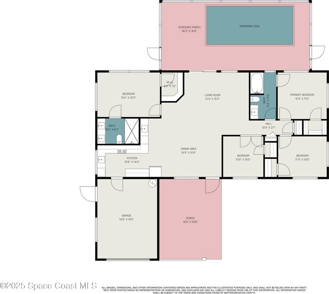 225 Price Ct, Satellite Beach, FL 32937 - property floor plan