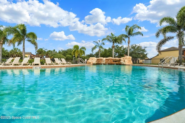 view of community pool