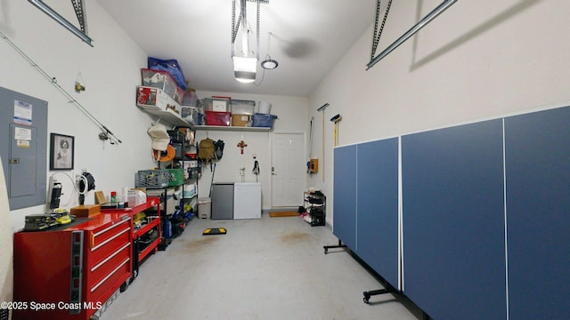 4047 Meander Pl Unit 205, Rockledge, FL 32955 - garage featuring a garage door opener