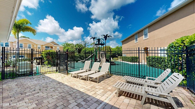 4047 Meander Pl Unit 205, Rockledge, FL 32955 - view of patio / terrace featuring fence