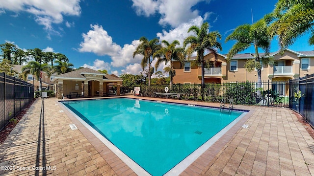 4047 Meander Pl Unit 205, Rockledge, FL 32955 - community pool featuring fence and a patio area