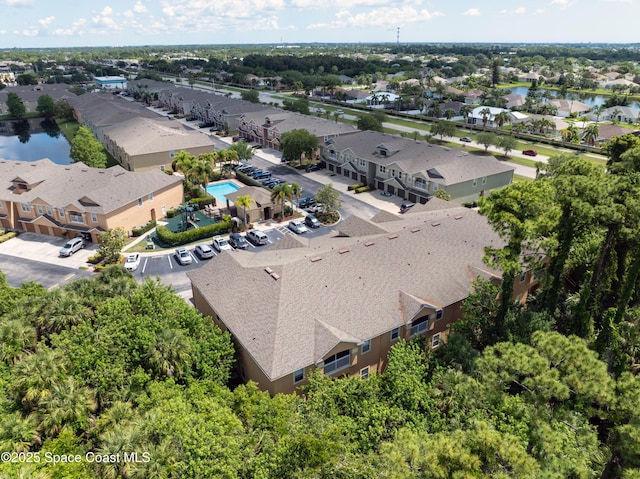 4047 Meander Pl Unit 205, Rockledge, FL 32955 - aerial view of residential area featuring a nearby body of water