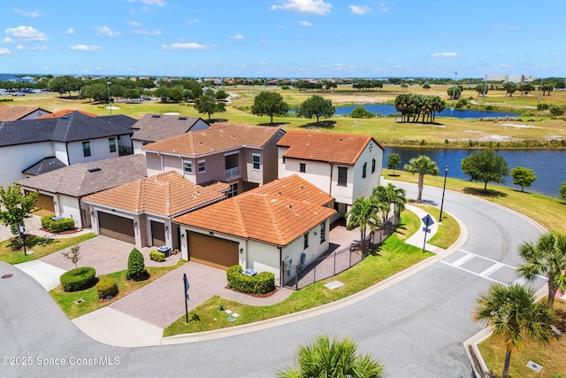 6794 Vista Hermosa Dr, Melbourne, FL 32940 - aerial perspective of suburban area with a nearby body of water