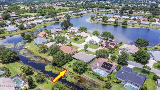 1132 Cypress Trace Dr, Melbourne, FL 32940 - view of property location featuring nearby suburban area and a large body of water