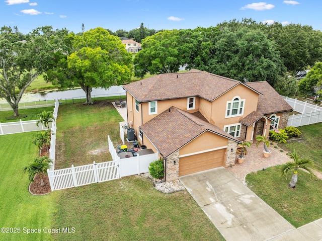2449 Willowbrook Rd, Merritt Island, FL 32952 - view from above of property