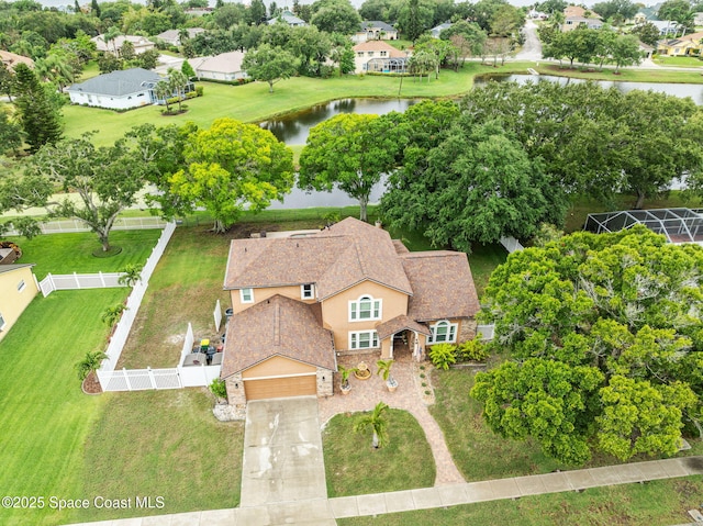 2449 Willowbrook Rd, Merritt Island, FL 32952 - aerial view of property and surrounding area featuring a nearby body of water