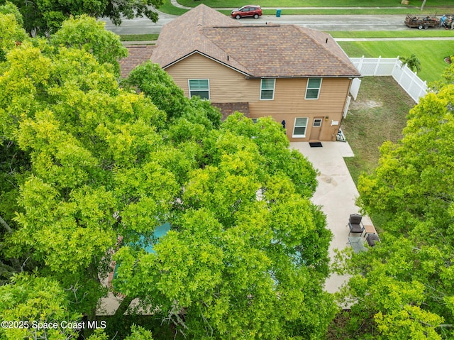 2449 Willowbrook Rd, Merritt Island, FL 32952 - aerial view of property and surrounding area
