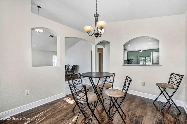 4040 Estancia Way, Melbourne, FL 32934 - dining room featuring wood finished floors and baseboards