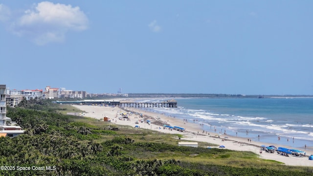 water view with local beach