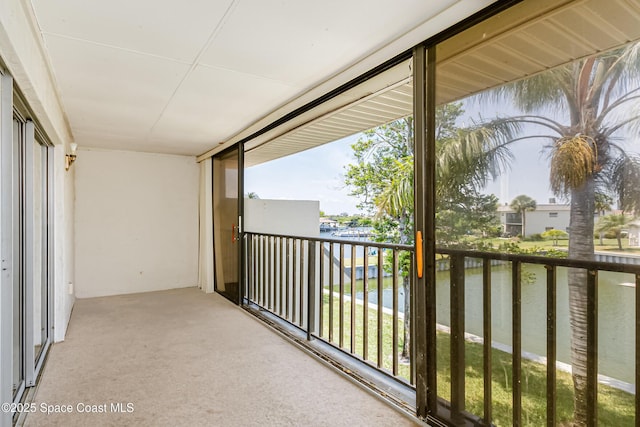 411 Dove Ln Unit 6-11, Satellite Beach, FL 32937 - balcony with a water view