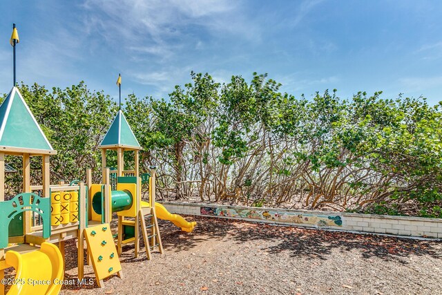 411 Dove Ln Unit 6-11, Satellite Beach, FL 32937 - view of community jungle gym