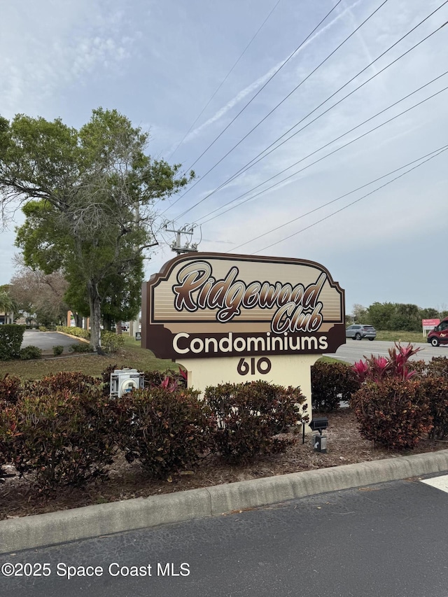 624 Ridge Club Dr Unit 86, Melbourne, FL 32934 - view of community sign