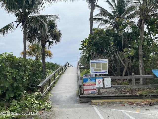 406 Tyler Ave Unit 4, Cape Canaveral, FL 32920 - view of street