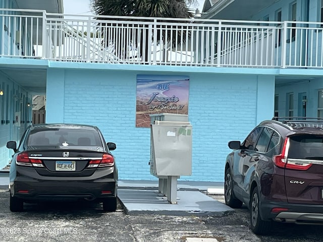 406 Tyler Ave Unit 4, Cape Canaveral, FL 32920 - view of car parking