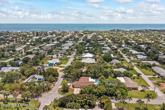 515 Hibiscus Trl, Melbourne Beach, FL 32951 - aerial perspective of suburban area featuring a nearby body of water