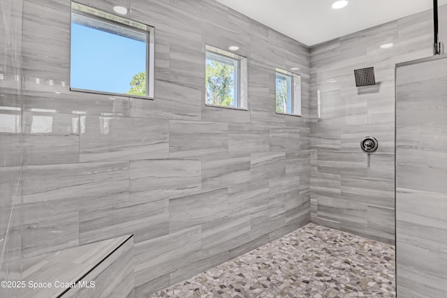 926 Sareta St SE, Palm Bay, FL 32909 - bathroom with a tile shower