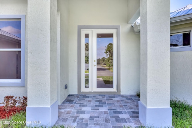 926 Sareta St SE, Palm Bay, FL 32909 - entrance to property with stucco siding