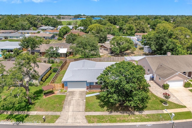 3845 Spring Creek Ln, Titusville, FL 32780 - aerial perspective of suburban area
