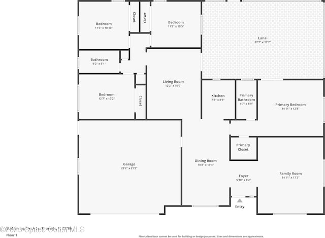 3845 Spring Creek Ln, Titusville, FL 32780 - view of property floor plan