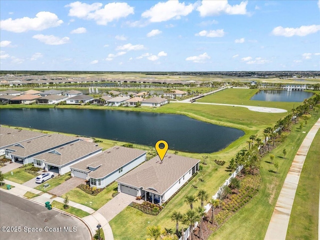 2902 Tidepool Pl, Melbourne, FL 32940 - aerial view of residential area with a nearby body of water